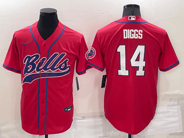 Stefon Diggs Buffalo Bills red jersey