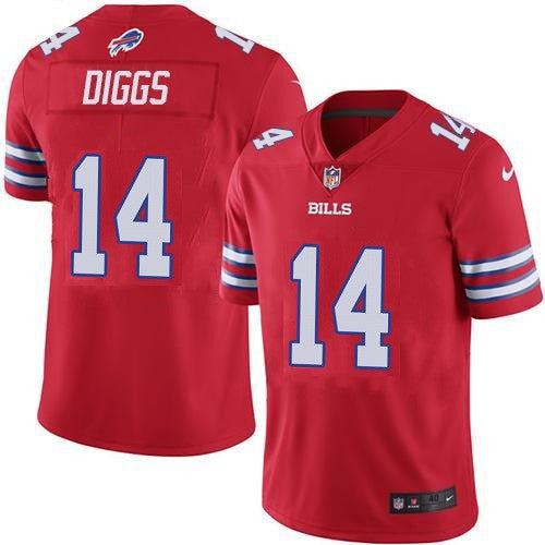Stefon Diggs Buffalo Bills red jersey
