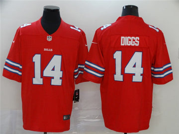 Stefon Diggs Buffalo Bills red Vapor jersey