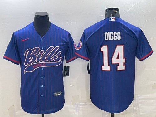 Stefon Diggs Buffalo Bills royal jersey
