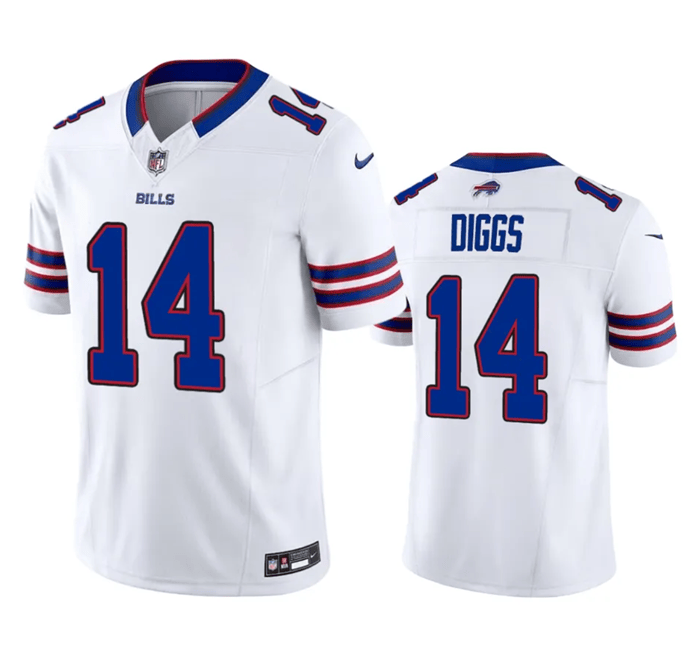 Stefon Diggs Buffalo Bills white Untouchable jersey