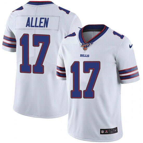Josh Allen Buffalo Bills white Vapor jersey