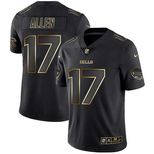 Josh Allen Buffalo Bills black jersey