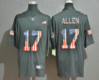 Josh Allen Buffalo Bills black Salute To Service jersey
