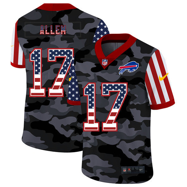 Josh Allen Buffalo Bills camo Limited jersey