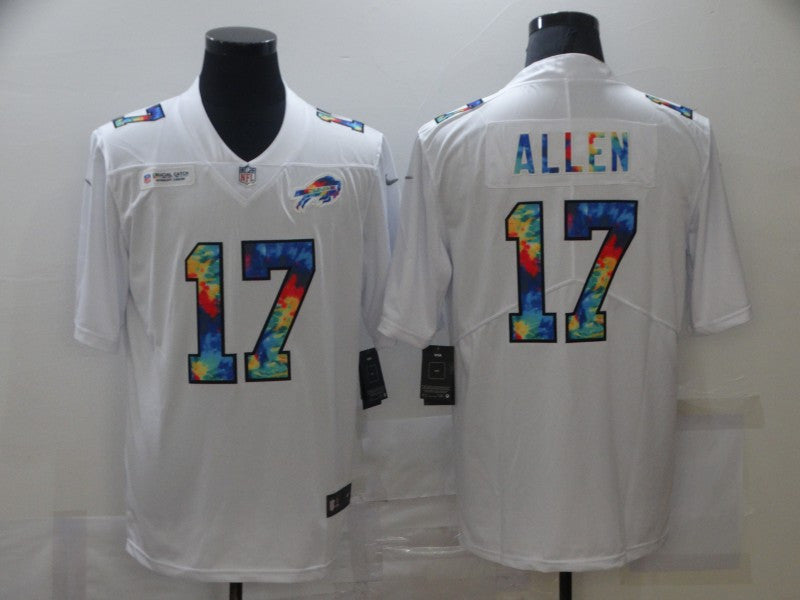 Josh Allen Buffalo Bills white Limited jersey