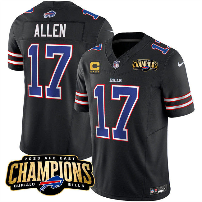 Josh Allen Buffalo Bills black jersey