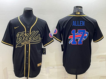 Josh Allen Buffalo Bills black jersey