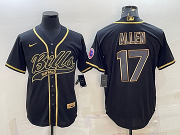 Josh Allen Buffalo Bills black jersey