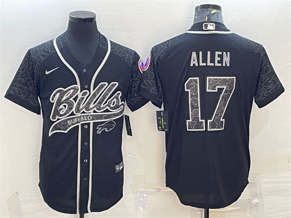 Josh Allen Buffalo Bills black jersey