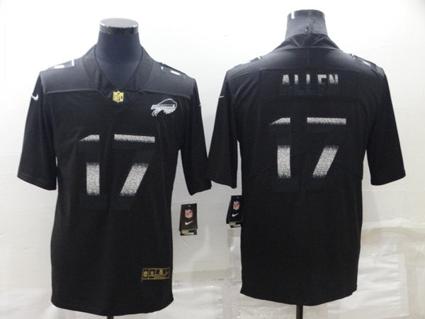 Josh Allen Buffalo Bills black Shadow jersey