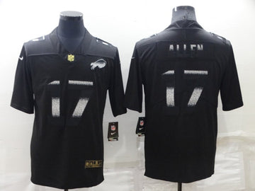 Josh Allen Buffalo Bills black Shadow jersey