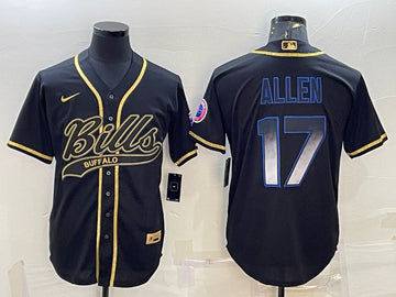 Josh Allen Buffalo Bills black Fashion jersey