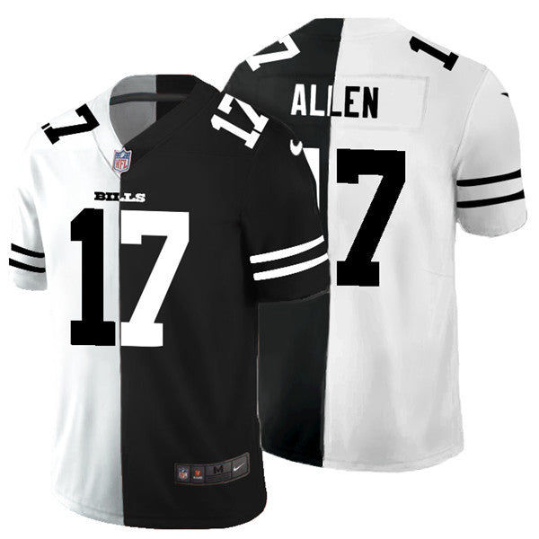 Josh Allen Buffalo Bills black Split jersey