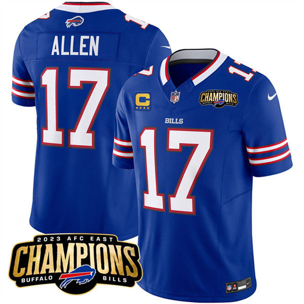 Josh Allen Buffalo Bills blue jersey