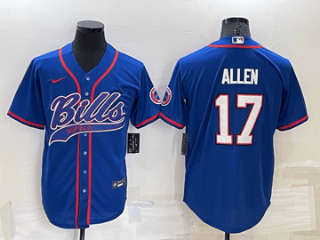 Josh Allen Buffalo Bills blue jersey