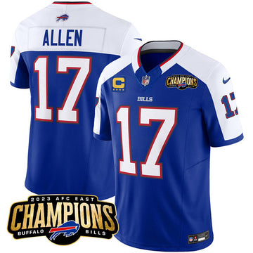 Josh Allen Buffalo Bills blue jersey