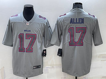 Josh Allen Buffalo Bills gray Fashion jersey