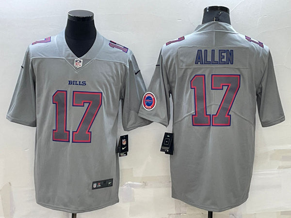 Josh Allen Buffalo Bills gray Fashion jersey