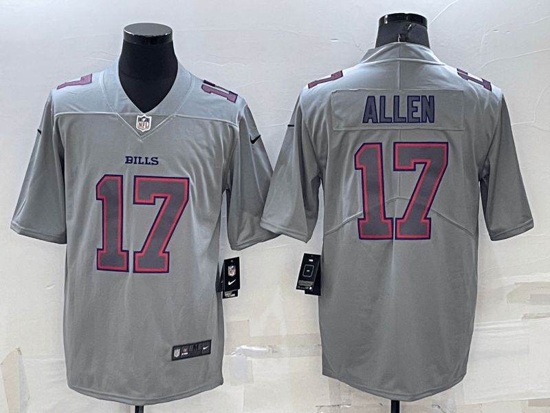 Josh Allen Buffalo Bills grey Vapor jersey