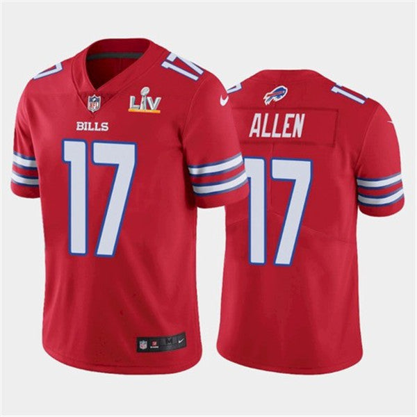 Josh Allen Buffalo Bills red jersey
