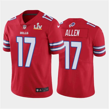 Josh Allen Buffalo Bills red jersey