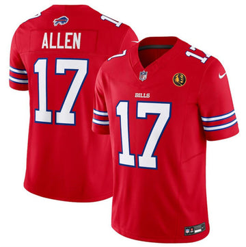Josh Allen Buffalo Bills red Vapor jersey