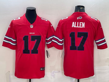 Josh Allen Buffalo Bills red jersey