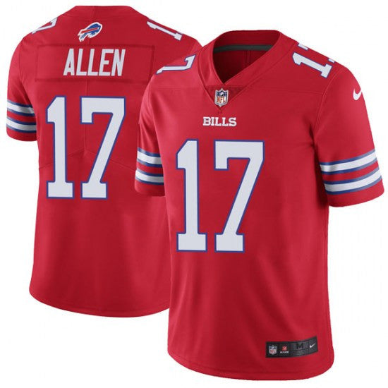 Josh Allen Buffalo Bills red Vapor jersey