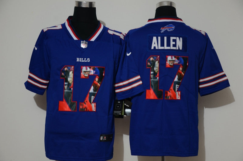 Josh Allen Buffalo Bills royal Vapor jersey