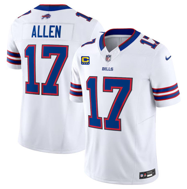 Josh Allen Buffalo Bills white Vapor jersey