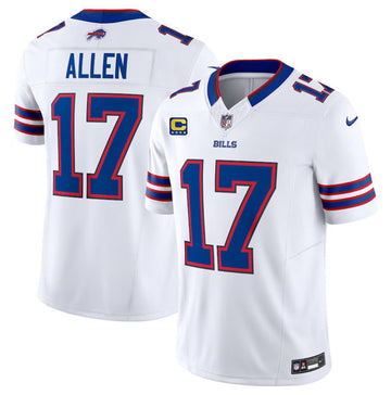 Josh Allen Buffalo Bills white Vapor jersey