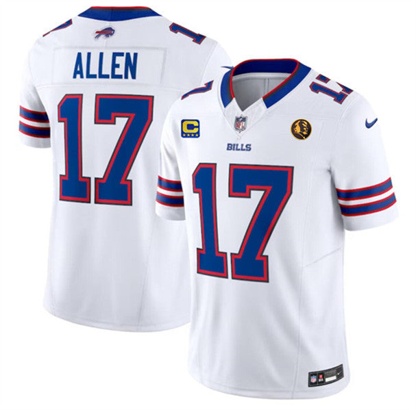 Josh Allen Buffalo Bills white Vapor jersey