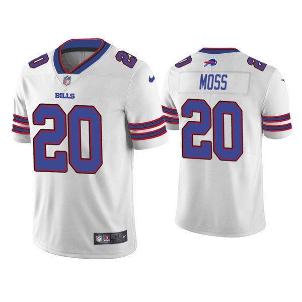 Zack Moss Buffalo Bills white Vapor jersey