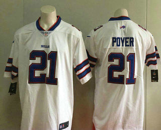 Jordan Poyer Buffalo Bills white Vapor jersey
