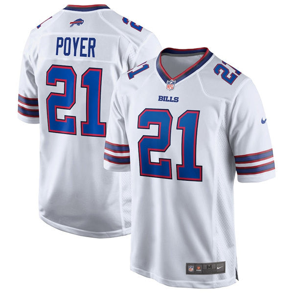 Jordan Poyer Buffalo Bills white Game jersey