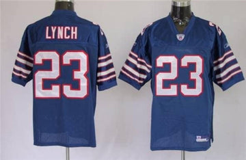Marshawn Lynch Buffalo Bills blue Throwback jersey