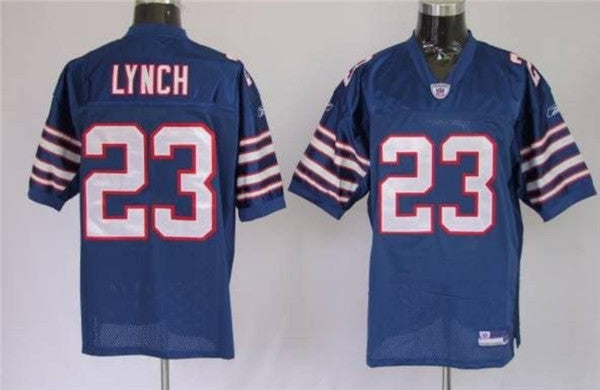 Marshawn Lynch Buffalo Bills blue Throwback jersey