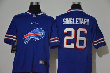 Devin Singletary Buffalo Bills royal Vapor jersey