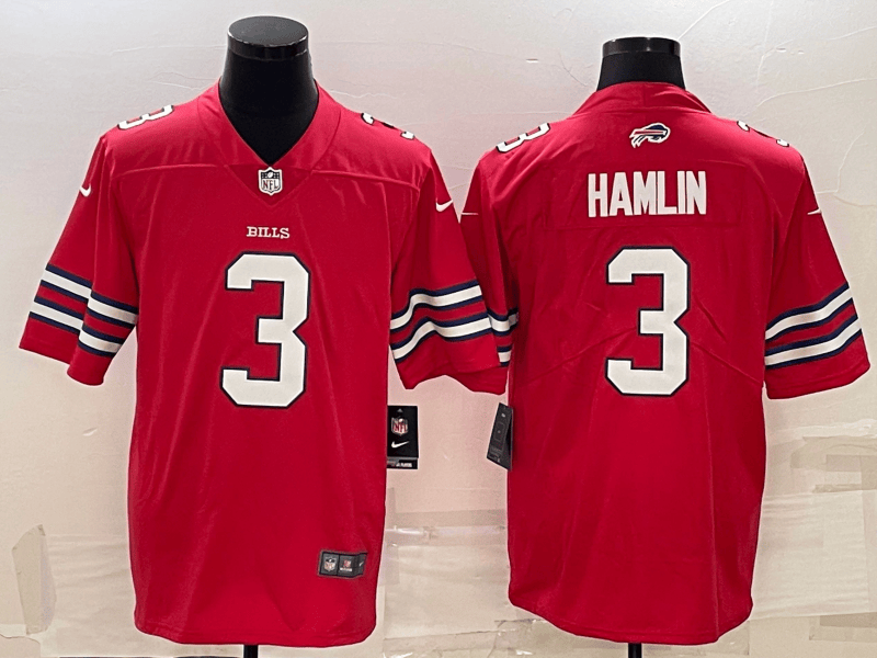 Damar Hamlin Buffalo Bills red Vapor jersey