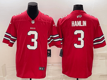 Damar Hamlin Buffalo Bills red Vapor jersey