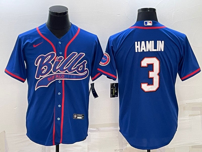 Damar Hamlin Buffalo Bills royal jersey