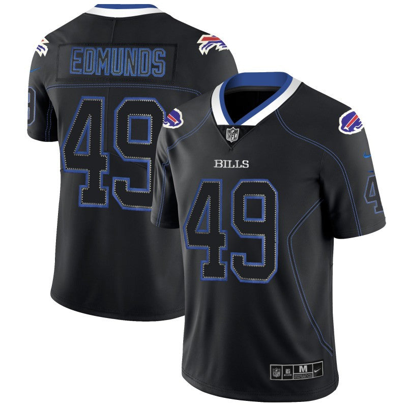 Tremaine Edmunds Buffalo Bills black Color Rush jersey