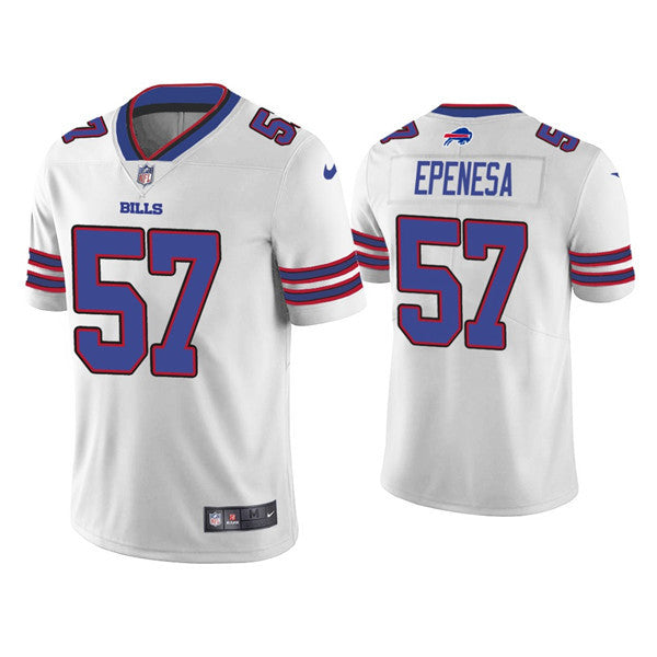 A.J. Epenesa Buffalo Bills white Vapor jersey