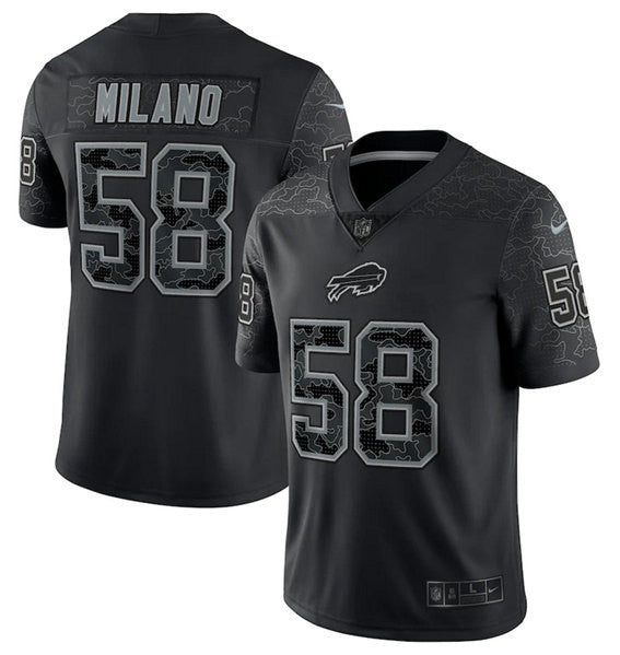 Matt Milano Buffalo Bills black Limited jersey