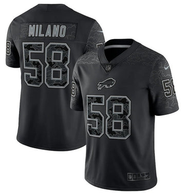 Matt Milano Buffalo Bills black Limited jersey