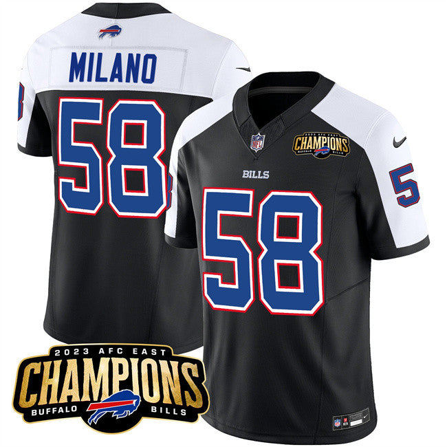 Matt Milano Buffalo Bills black jersey