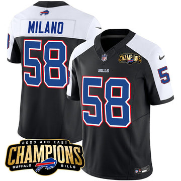 Matt Milano Buffalo Bills black jersey