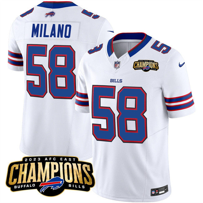 Matt Milano Buffalo Bills white jersey