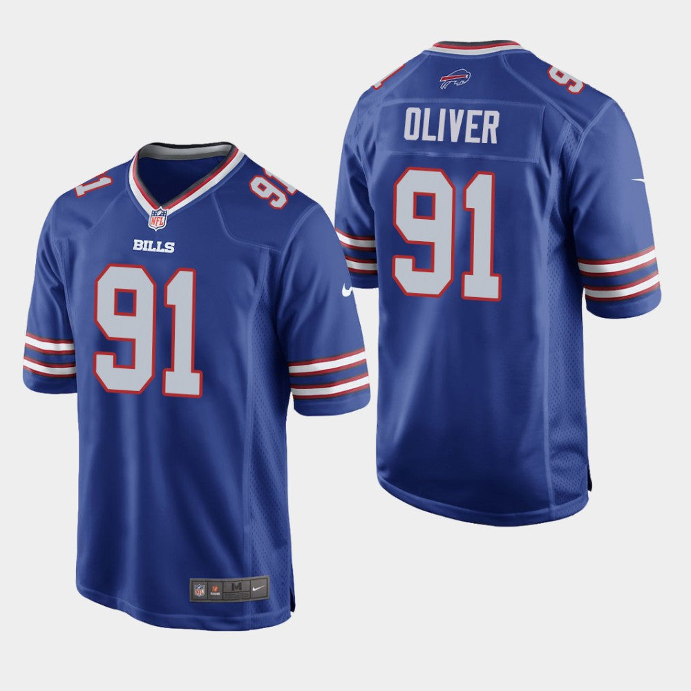 Ed Oliver Buffalo Bills blue jersey